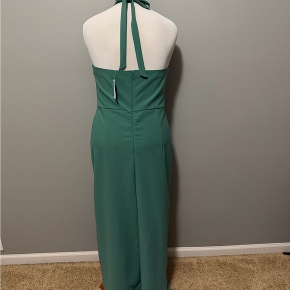 Abercrombie & Fitch Teal Backless Dress - Picture 2 of 2
